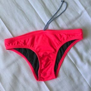 Bright pink Jolyn bikini bottoms